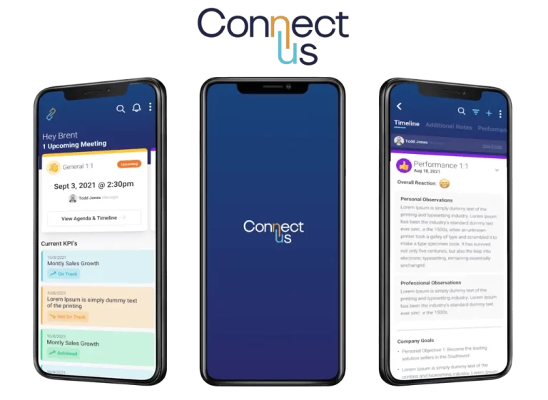ConnectUs Mobile App Development by iTech